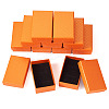 Rectangle Cardboard Paper Jewelry Box LS-CON-TAC0015-01G-2