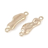 Brass Connector Charms KK-Z075-05G-2