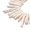 Natural Baroque Keshi Pearl Beads Strands PEAR-P064-02D-04B-4