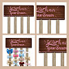 Wood Hanging Welcome Sign HJEW-WH0077-002-3