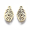 201 Stainless Steel Charms STAS-T044-213G-2