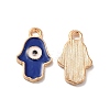 Alloy Enamel Charms ENAM-Q448-02LG-01-1