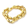 Electroplated Synthetic Magnetic Hematite Beads Strands G-P545-G04-8x16mm-3