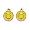 Alloy Enamel Pendants LS-ENAM-S124-01B-14C-1
