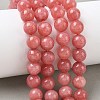 Dyed Natural Malaysia Jade Beads Strands G-G021-02C-22-5