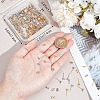 100Pcs 2 Style 304 Stainless Steel Ball Post Stud Earring Findings STAS-BBC0004-74-3
