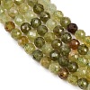 Natural Green Garnet Beads Strands G-B181-A01-4mm-4