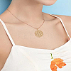 2Pcs 304 Stainless Steel Pendants STAS-LP0004-47G-3
