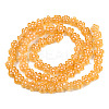 Handmade Millefiori Glass Bead Strands LAMP-N029-017A-06-2