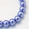 Baking Painted Glass Pearl Bead Strands X-HY-Q003-3mm-09-2