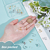 20Pcs 2 Colors Brass Clip-on Earring Converters Findings KK-BC0014-96A-3