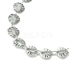 Non-Tarnish 304 Stainless Steel Round Link Bracelets for Women BJEW-A007-01P-2