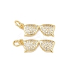 Brass Micro Pave Cubic Zirconia Pendants LS-KK-P339-17G-1
