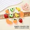 10Pcs 5 Styles Resin Pendants RESI-YW0001-97-5