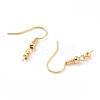 Real 18K Gold Plated Brass Earring Hooks LS-KK-L151-03G-NR-3