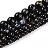 Baking Paint Glass Beads Strands DGLA-N003-10mm-B10-2