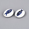 Handmade Porcelain Beads PORC-T134-03-2