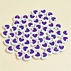 50Pcs Plastic Beads LS-KY-WH0006-03G-1