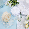 2 Rolls 2 Colors Polyester Chiffon Ribbon DIY-CP0010-72-4