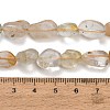 Natural Topaz Beads Strands G-D108-A04-04-4