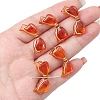 Imitation Amber Transparent Acrylic Beads MACR-D071-02A-1