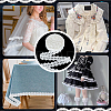 Cotton Flower Lace Ribbon OCOR-WH0105-067B-5