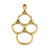 304 Stainless Steel Pendants STAS-Q322-02G-02-1