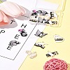 14Pcs 7 Styles Spray Painted Alloy Enamel Pendants ENAM-FS0002-63-10