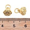 Rack Plating Brass Micro Pave Cubic Zirconia Pendants KK-Z071-63G-3