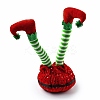 Christmas Cloth Elf Leg Ornaments LS-DJEW-M007-02B-2