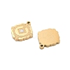Ion Plating(IP) 304 Stainless Steel Enamel Pendants STAS-S140-35G-2