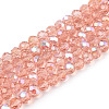 Electroplate Glass Beads Strands EGLA-A044-T4mm-L21-1