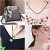 100Pcs 10 Styles Tibetan Style Alloy Pendants FIND-CJ0002-30-7