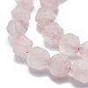 Natural Rose Quartz Beads Strands G-K303-B15-8MM-3