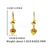 Brass Hoop Earrings FS-WGBB0C3-02-1