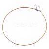 Waxed Cotton Cord Necklace Making MAK-S032-1.5mm-B16-2