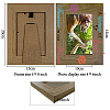 Rectangle Wood Photo Frames AJEW-WH20021-021-2