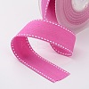 Grosgrain Polyester Ribbons for Gift Packings SRIB-I001-016-183W-1