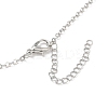 Cat Shape Alloy Rhinestone Pendant Necklaces FS-WG5CA0C-02-3