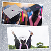 Square EVA Glitter Graduation Cap Topper Stickers DIY-WH20053-05D-4