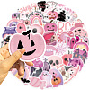 Halloween 50Pcs PVC Adhesive Waterproof Stickers Self-Adhesive Stickers LS-PW-WGE8137-01-4