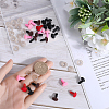 40Pcs 4 Colors Plastic Safety Noses FIND-GF0005-74B-3