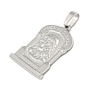 Non-Tarnish 304 Stainless Steel Pendants STAS-B071-02D-04P-2