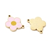 304 Stainless Steel Enamel Pendants STAS-L022-564G-2