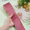 10 Yards Single Face Velvet Ribbon OCOR-WH0093-12B-3