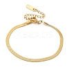 304 Stainless Steel Snake Chain Bracelets for Women Men STAS-S157-36A-G-4