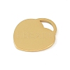 Ion Plating(IP) 304 Stainless Steel Pendants STAS-N090-T857G-01-2