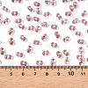 Baking Paint Transparent Glass Seed Beads SEED-N006-05F-4
