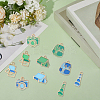 40Pcs 10 Styles Camping Equipment Series Alloy Enamel Pendants FIND-SC0019-16-6