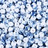 Opaque Picasso Glass Beads SEED-Q039-05A-A02-3